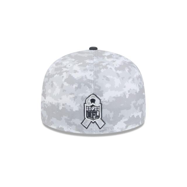 Kansas City Chiefs 2024 Salute to Service 59FIFTY Fitted Hat Male Product Image