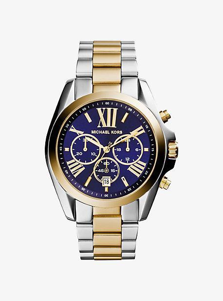 Oversized Pavé Logo -Tone Watch Product Image