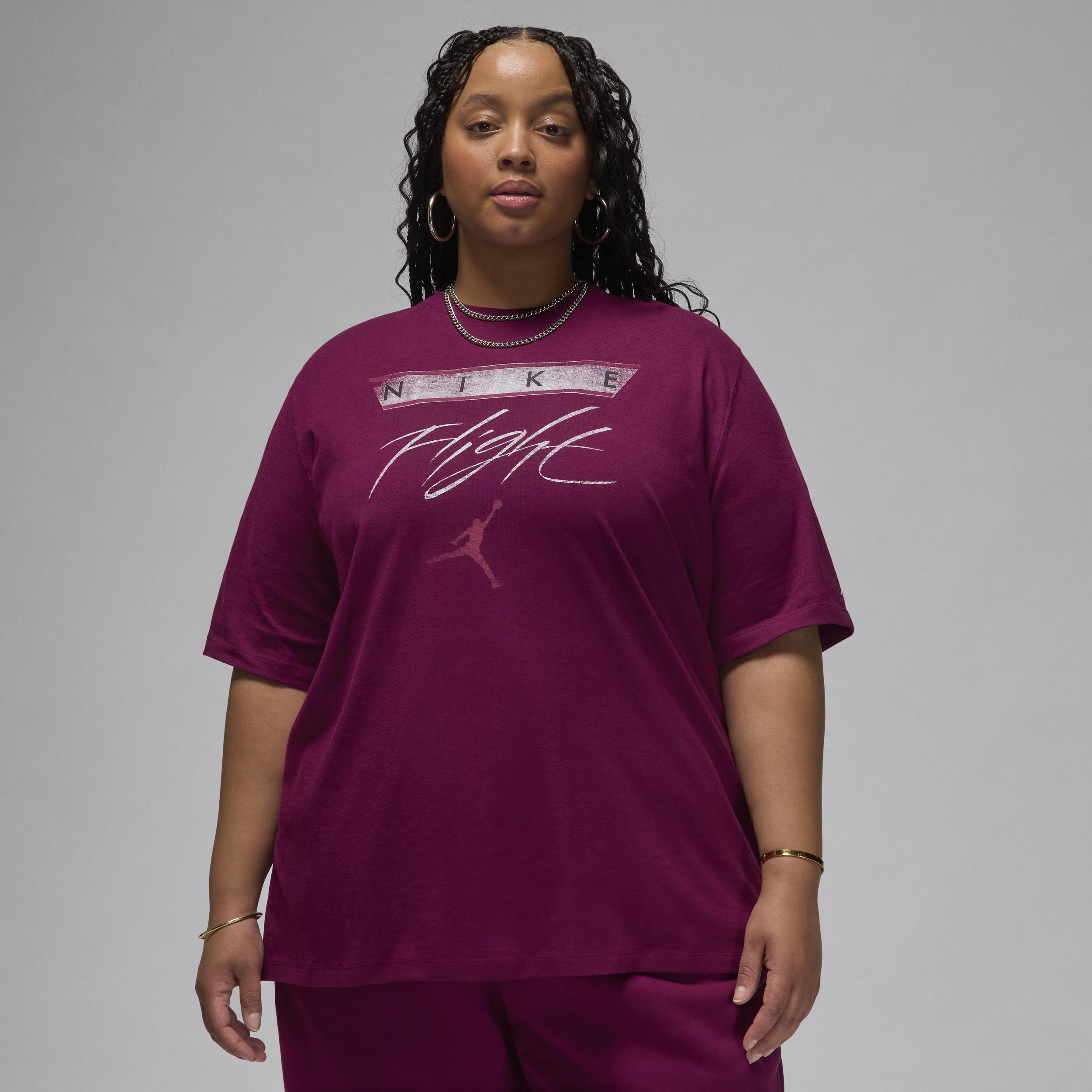 Women's Jordan Flight Heritage Graphic T-Shirt (Plus Size) Product Image