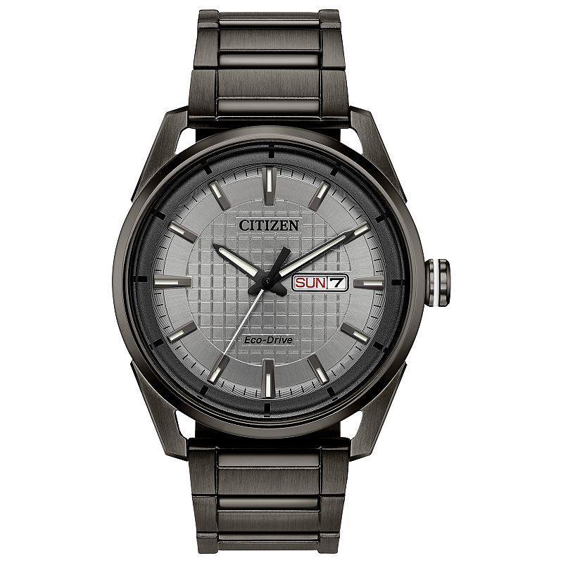 Drive From Citizen Eco-Drive Mens CTO Stainless Steel Watch - AW0087-58H Gray Product Image