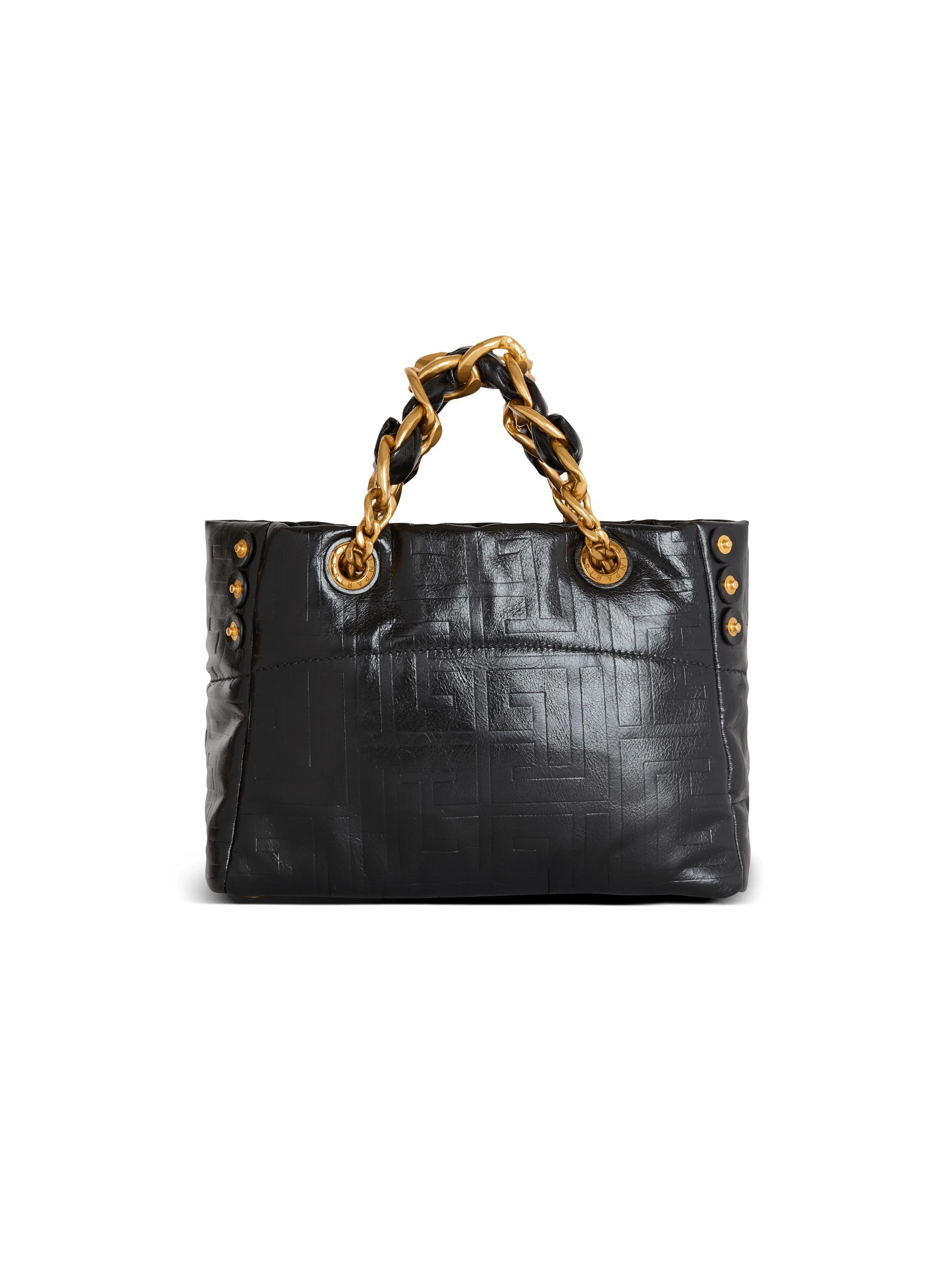 Small 1945 Soft tote bag in crackled calfskin Product Image