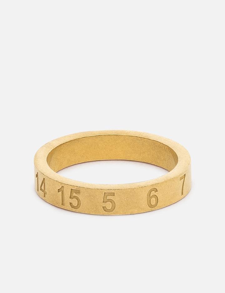 MAISON MARGIELA Gold Numerical Ring Product Image