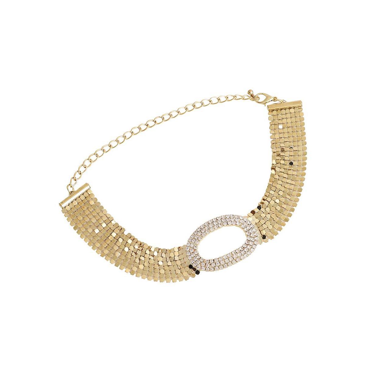 Sohi Womens Bling Choker Necklace Product Image