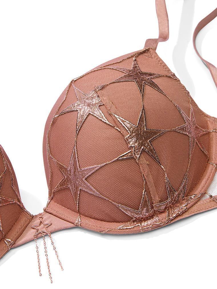 Stardust Embroidery Push-Up Bra Product Image