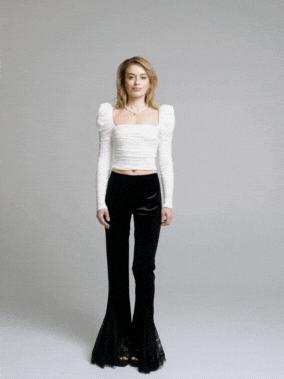 Brandy Top (White) (Final Sale) Product Image