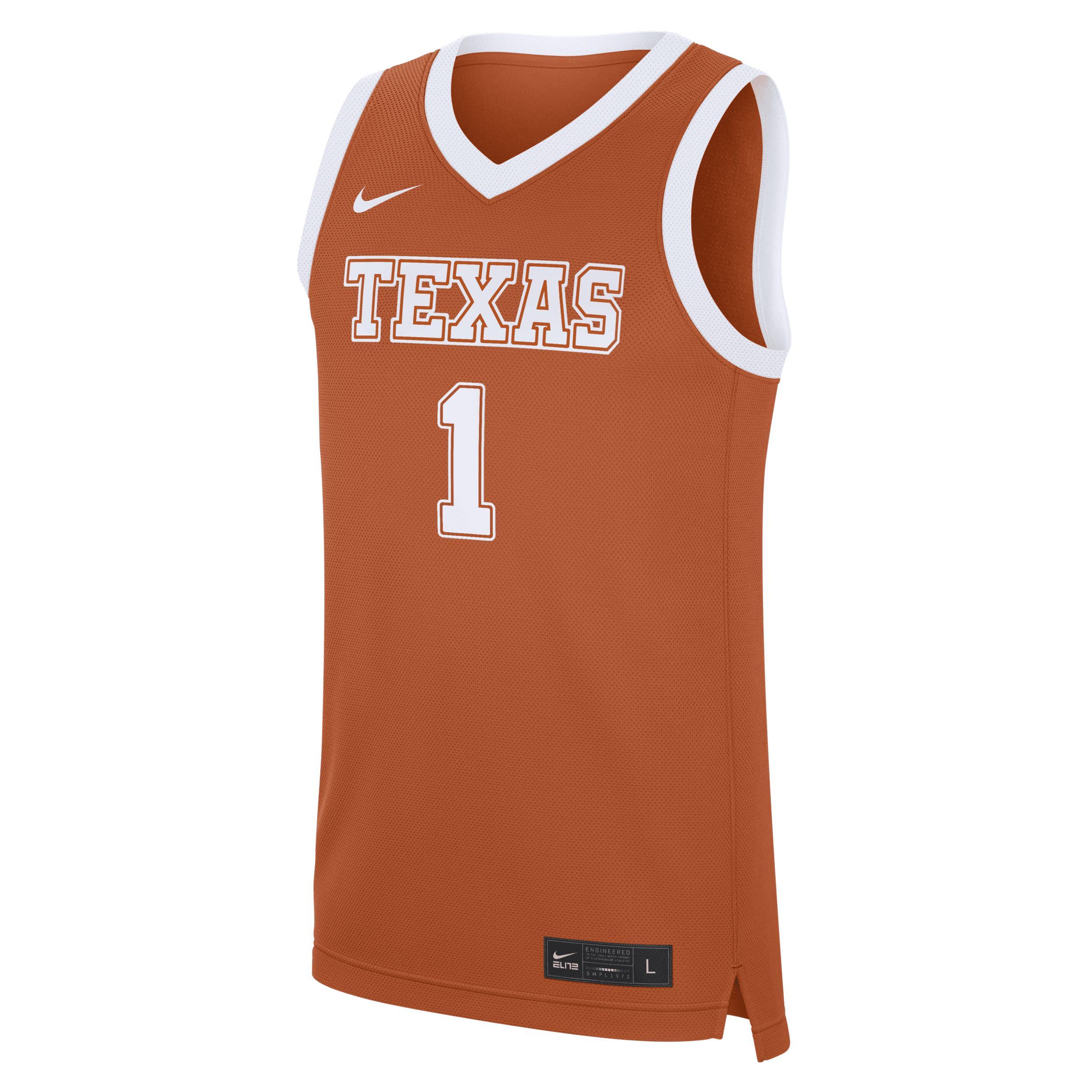 Texas Longhorns Replica Nike Men's College Basketball Jersey Product Image