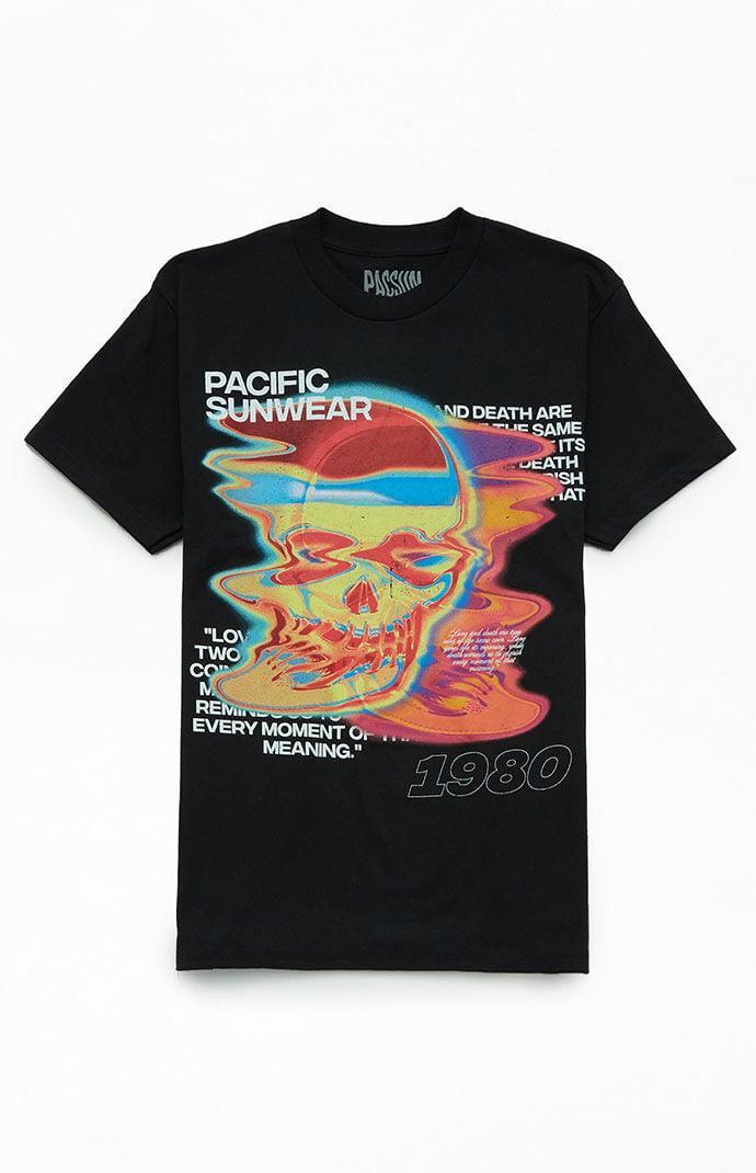 Men's Pacific Sunwear 1980 Skull T-Shirt Product Image