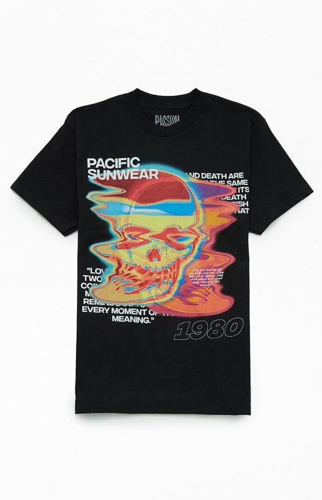 Men's Pacific Sunwear 1980 Skull T-Shirt Product Image