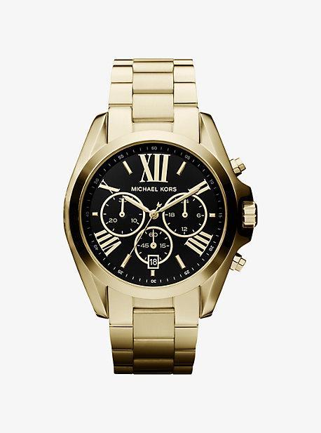 Oversized Pavé Logo -Tone Watch Product Image