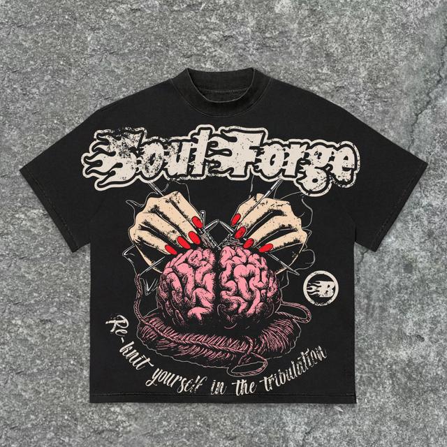 Sopula Hellstar Soulforge Graphics Cotton T-Shirt Product Image