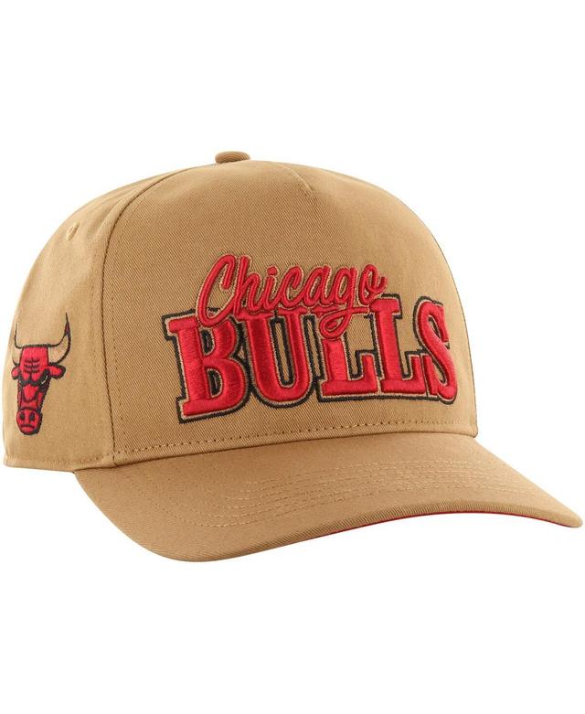 Mens 47 Tan Chicago Bulls Barnes Hitch Adjustable Hat Product Image