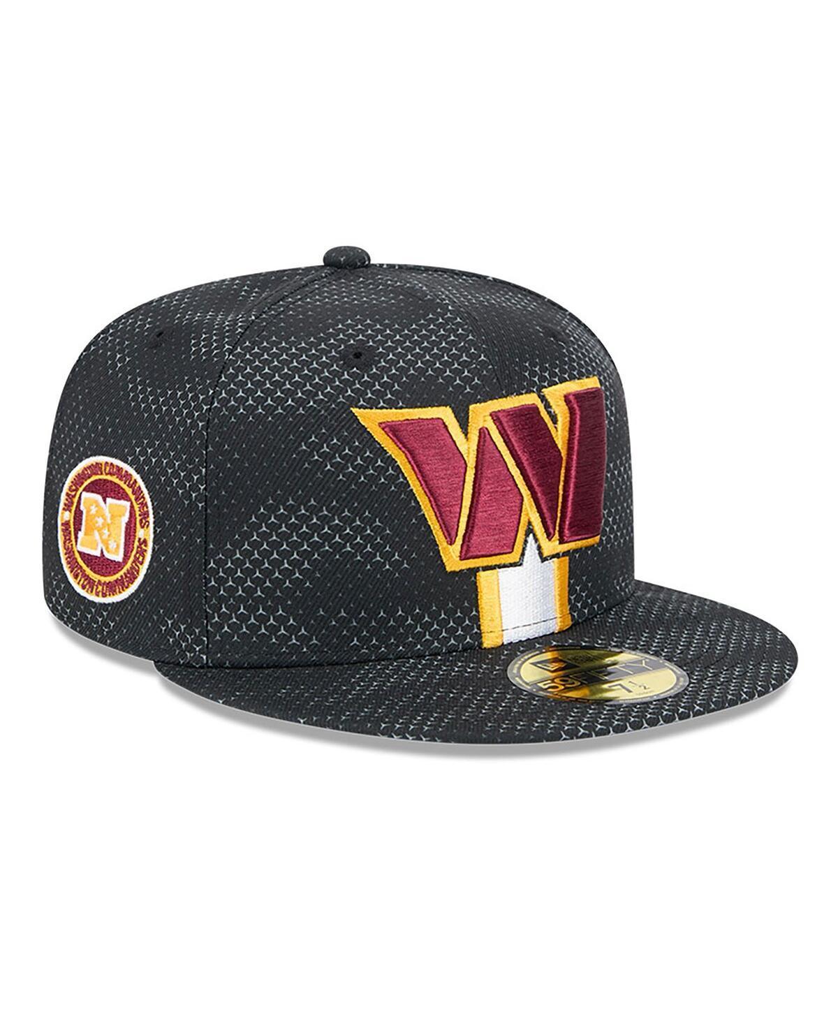 New Era Mens Black Washington Commanders 2024 Sideline 59FIFTY Fitted Hat Product Image