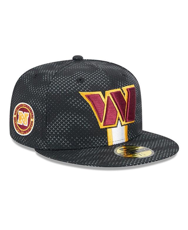 New Era Mens Black Washington Commanders 2024 Sideline 59FIFTY Fitted Hat Product Image