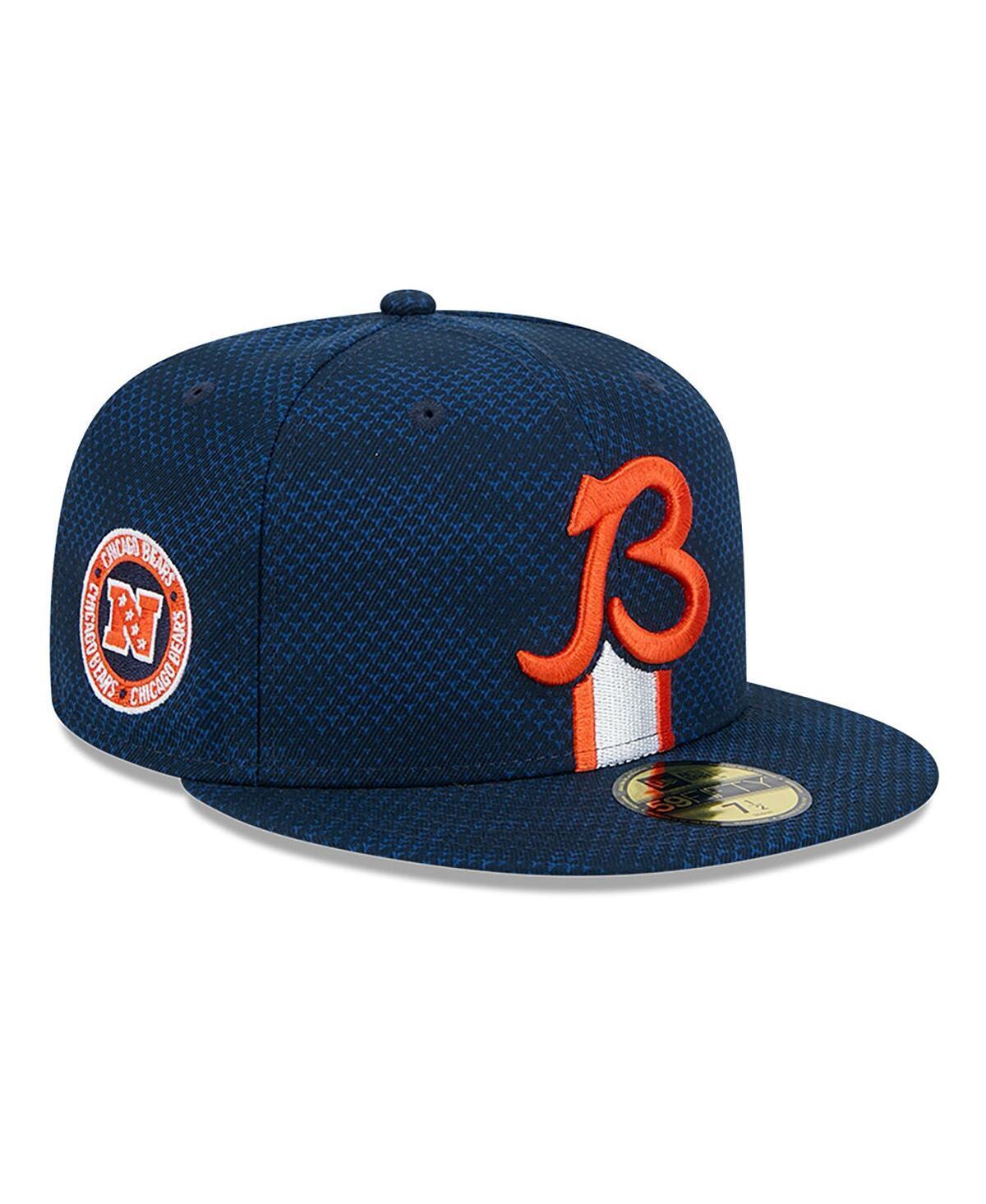 New Era Mens Navy Chicago Bears 2024 Sideline 59FIFTY Fitted Hat Product Image