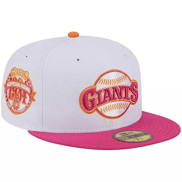 Mens New Era /Pink San Francisco Giants 1984 MLB All-Star Game 59FIFTY Fitted Hat Product Image