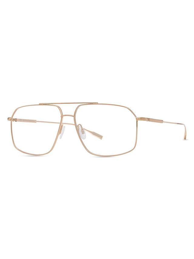 Mens Renzo 60MM Navigator Eyeglasses Product Image