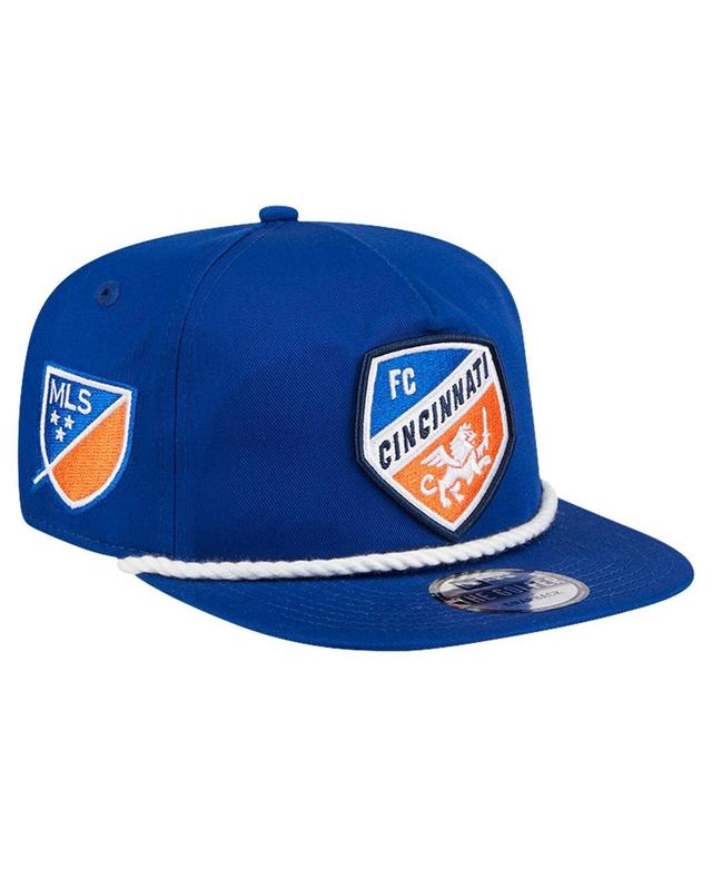 Mens New Era Blue FC Cincinnati The Golfer Kickoff Collection Adjustable Hat Product Image