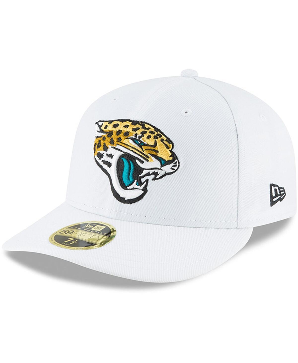 Mens New Era White Jacksonville Jaguars Omaha Low Profile 59FIFTY Fitted Hat Product Image