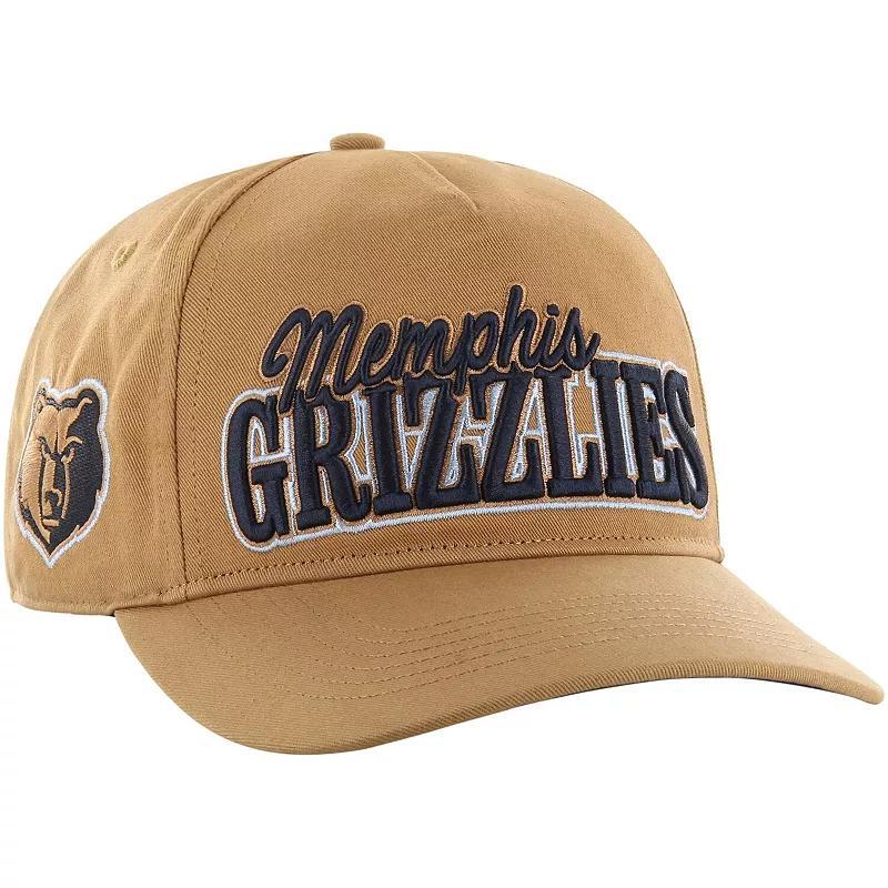 Mens 47 Tan Memphis Grizzlies Barnes Hitch Adjustable Hat Product Image