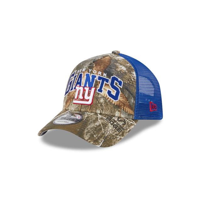 New York Giants Active 9FORTY A-Frame Trucker Hat Male Product Image