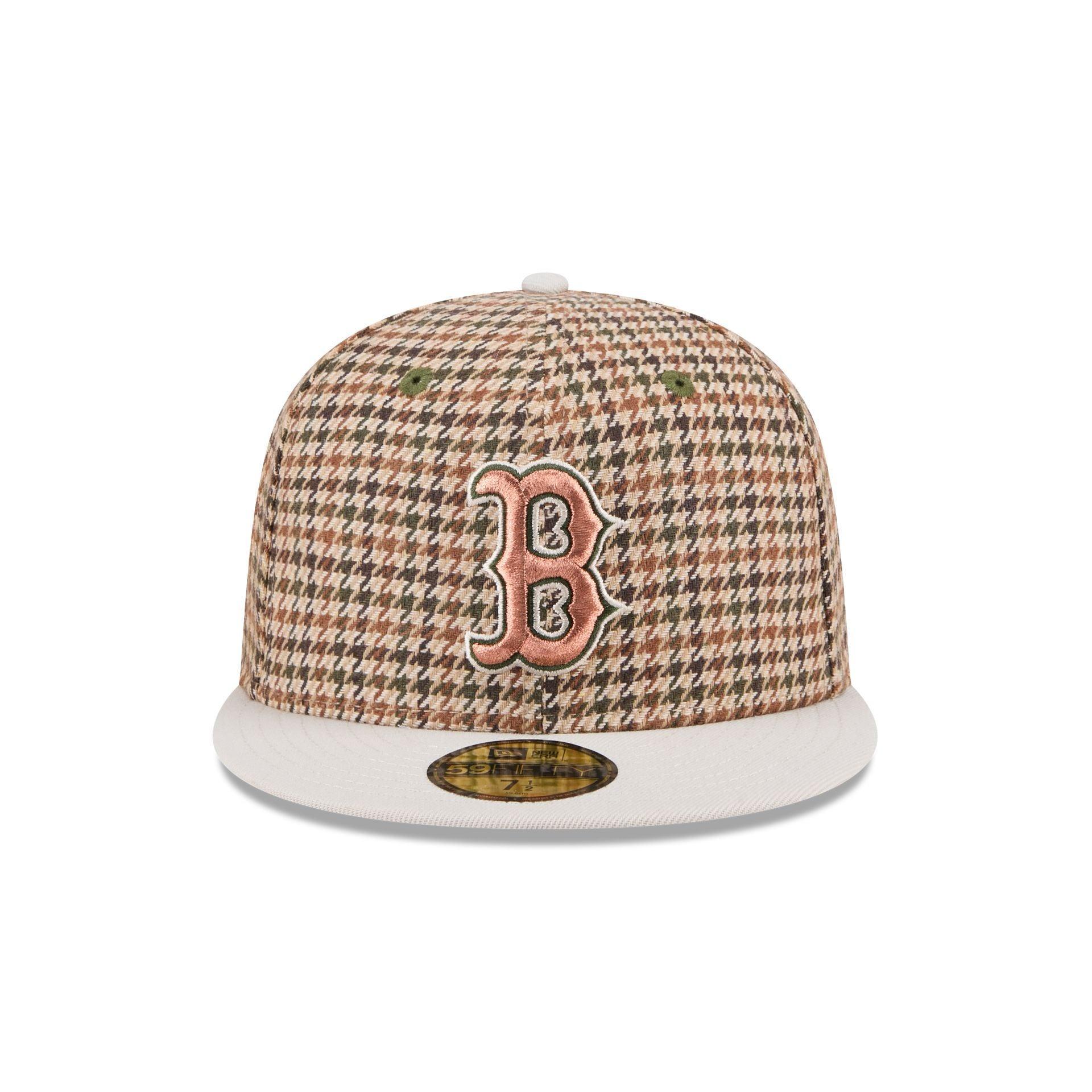 Boston Red Sox Houndstooth 59FIFTY Fitted Hat Male Product Image