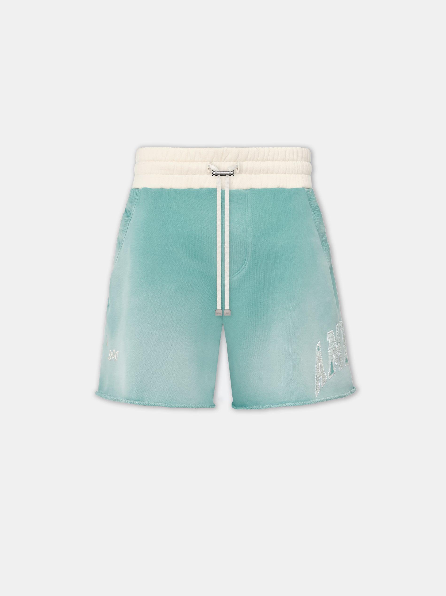 AMIRI VINTAGE COLLEGIATE SHORT - Sea Blue Male Product Image