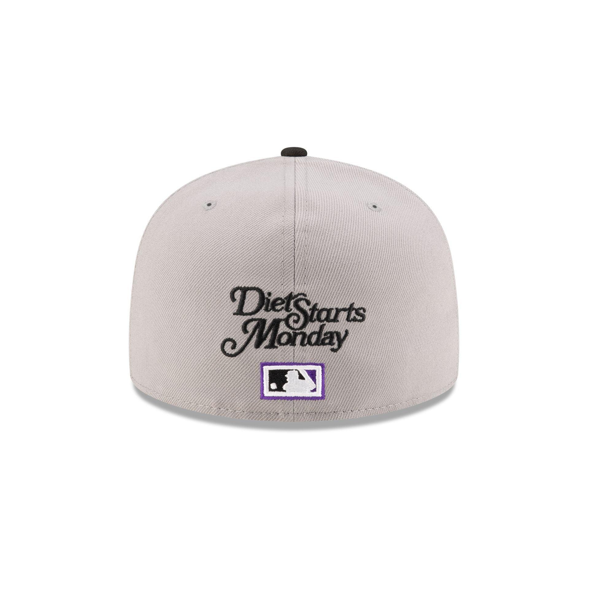 Novelty Diet Starts Monday X Colorado Rockies 59FIFTY Fitted Male Product Image