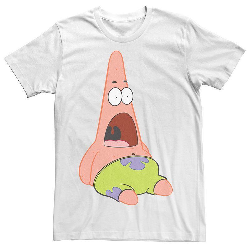 Mens SpongeBob SquarePants Surprised Patrick Tee Product Image