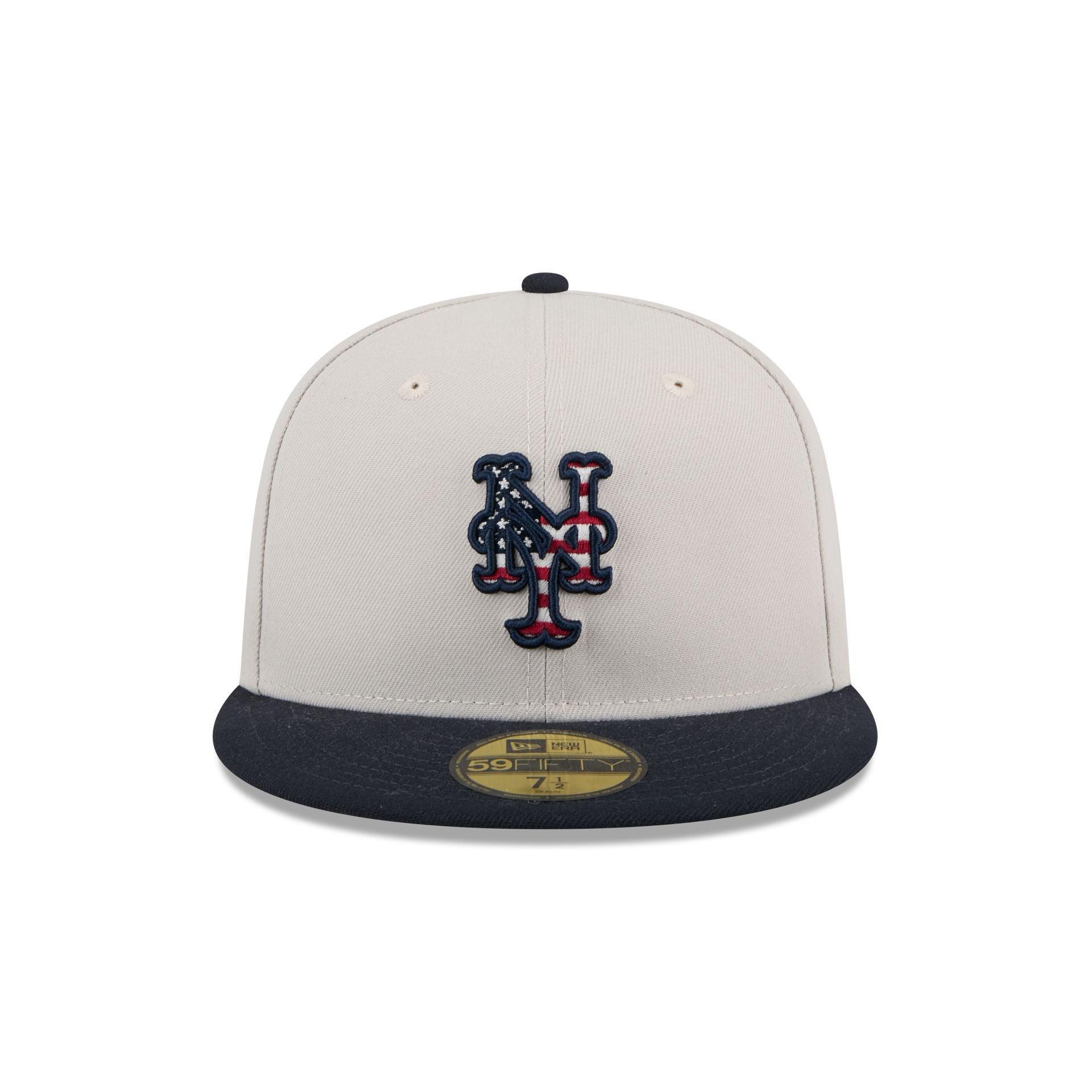 New York Mets Independence Day 2024 59FIFTY Fitted Hat Male Product Image