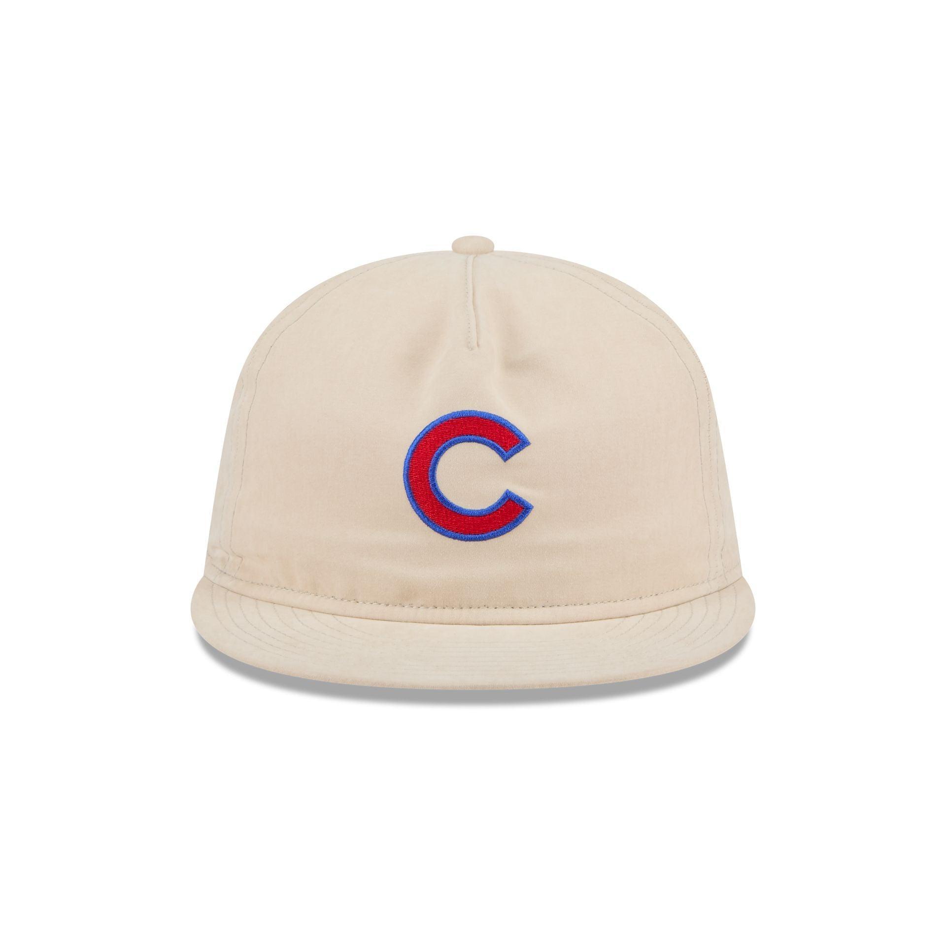 Chicago Cubs Brushed Nylon Retro Crown 9FIFTY Adjustable Hat Male Product Image