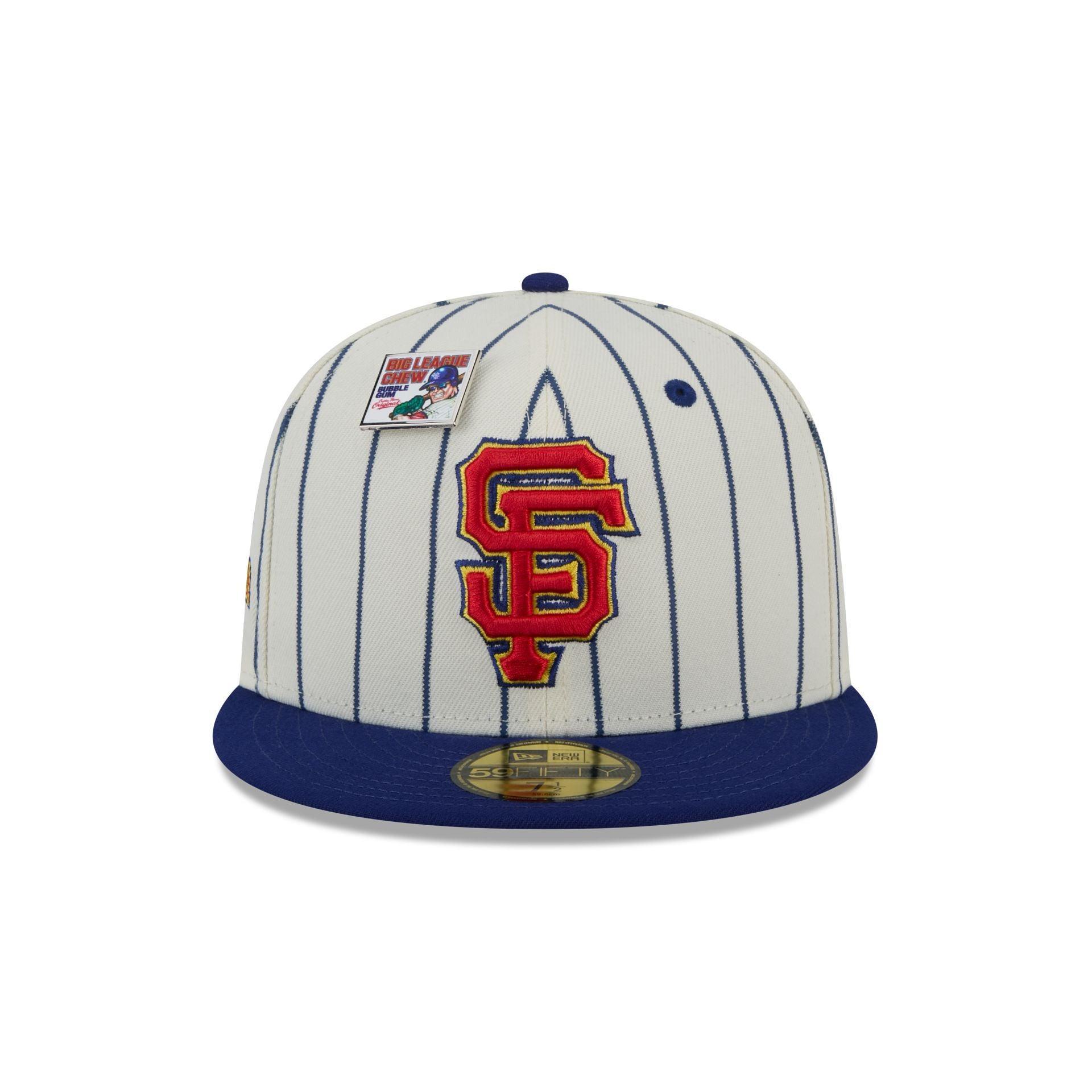 Big League Chew X San Francisco Giants Pinstripe 59FIFTY Fitted Hat Male Product Image