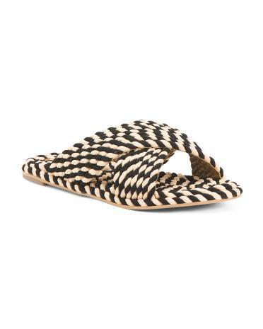 Woven Rope Slide Sandals For Women product image