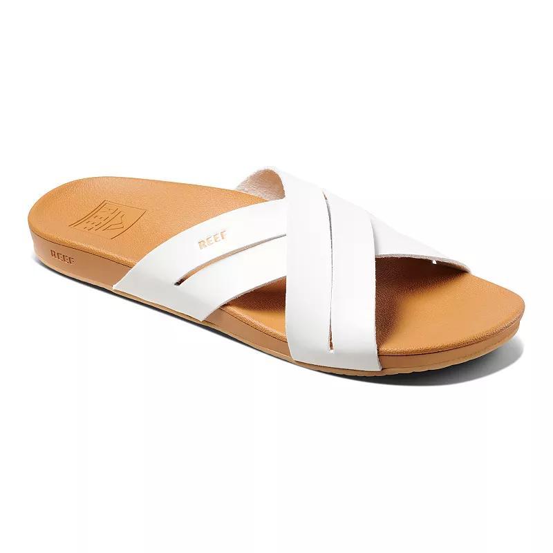 REEF Cushion Spring Bloom Womens Slide Sandals Product Image