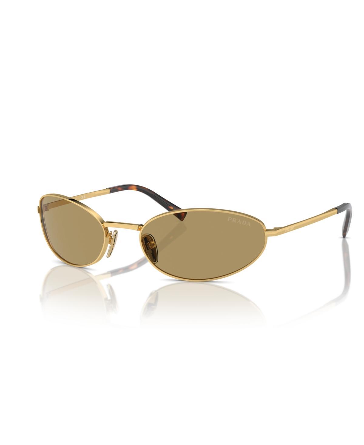 Prada Signature Oval Womens Sunglasses, Pr A59S Product Image