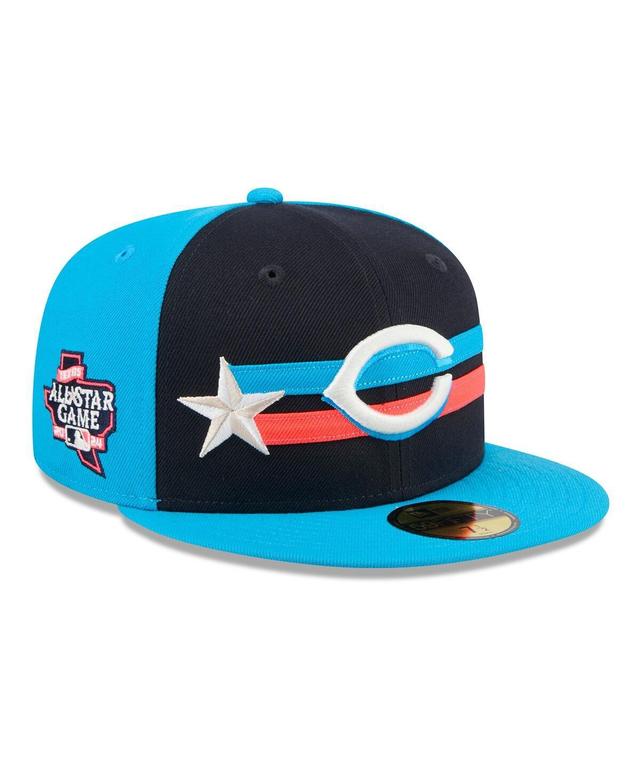 New Era Mens Navy Cincinnati Reds 2024 Mlb All-Star Game 59FIFTY Fitted Hat Product Image