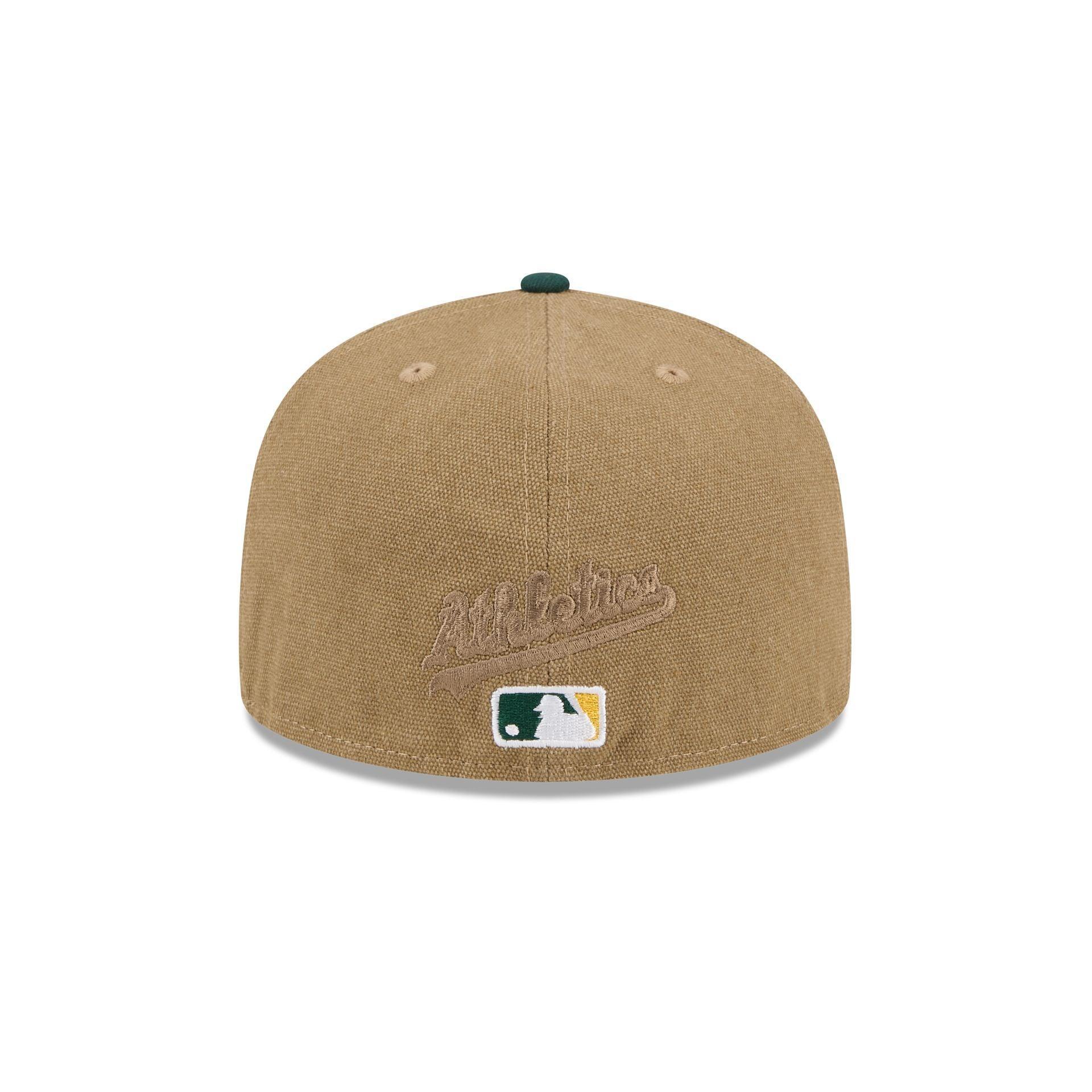 Oakland Athletics Canvas Crown 59FIFTY Fitted Hat Male Product Image