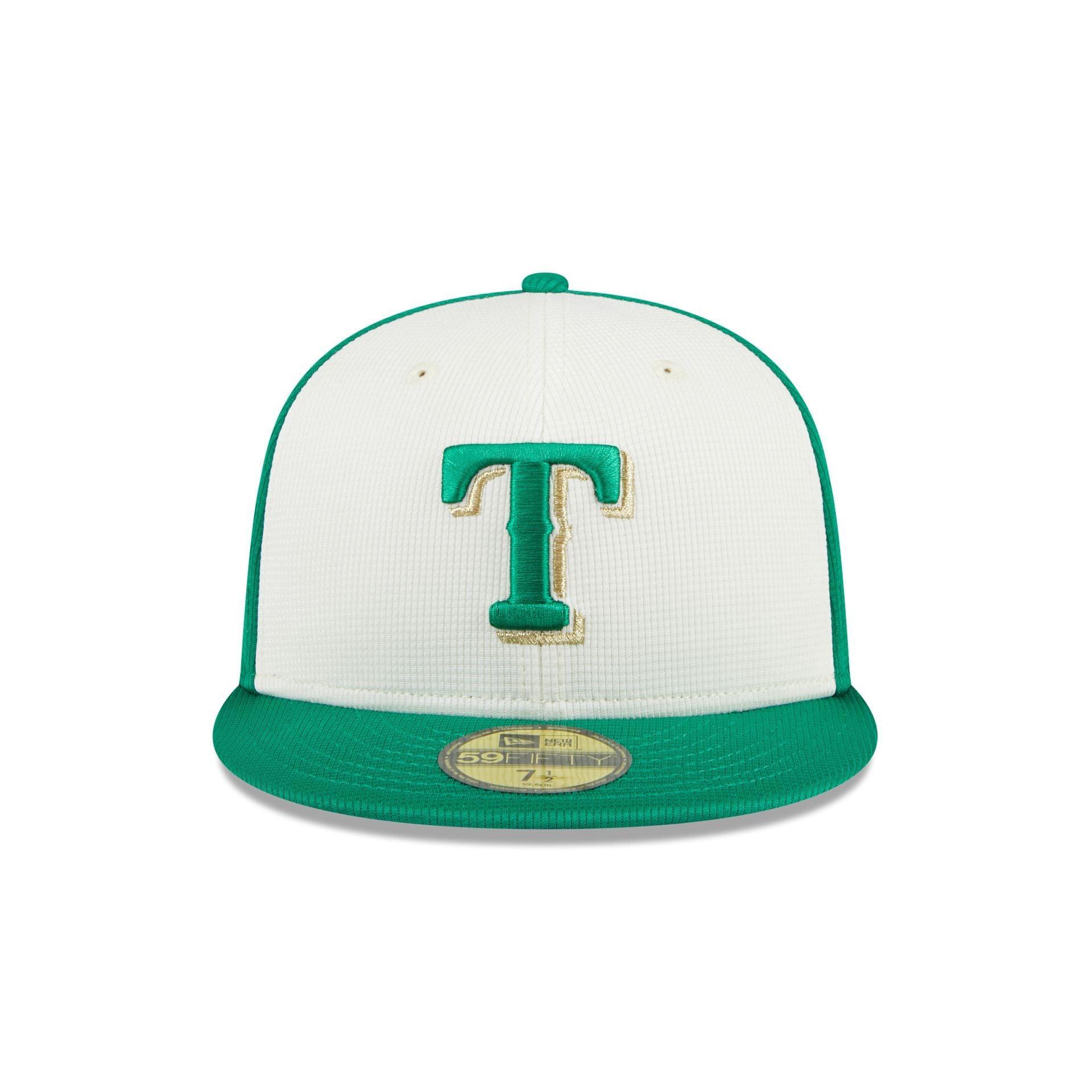 Texas Rangers St. Patrick's Day 2024 59FIFTY Fitted Hat Male Product Image