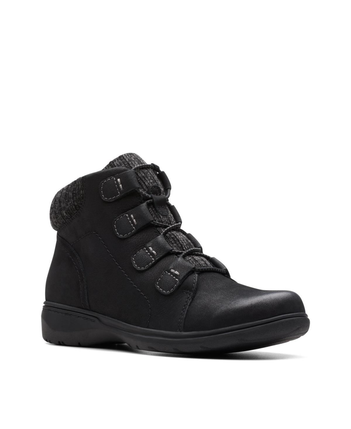 Clarks Carleigh Jade Womens Nubuck Ankle Boots Product Image