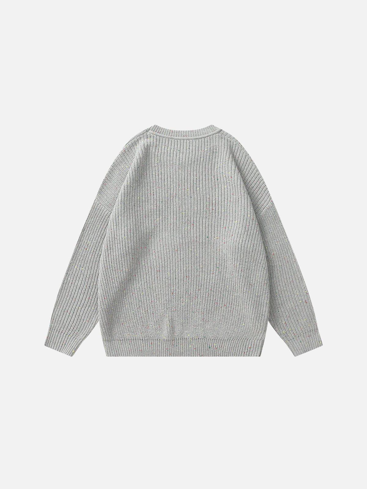 [Pre-Order] Aelfric Eden Colorful Point Knit Sweater Product Image