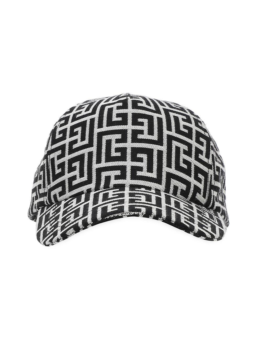 Mens Monogam Jacquard Wool Cap Product Image