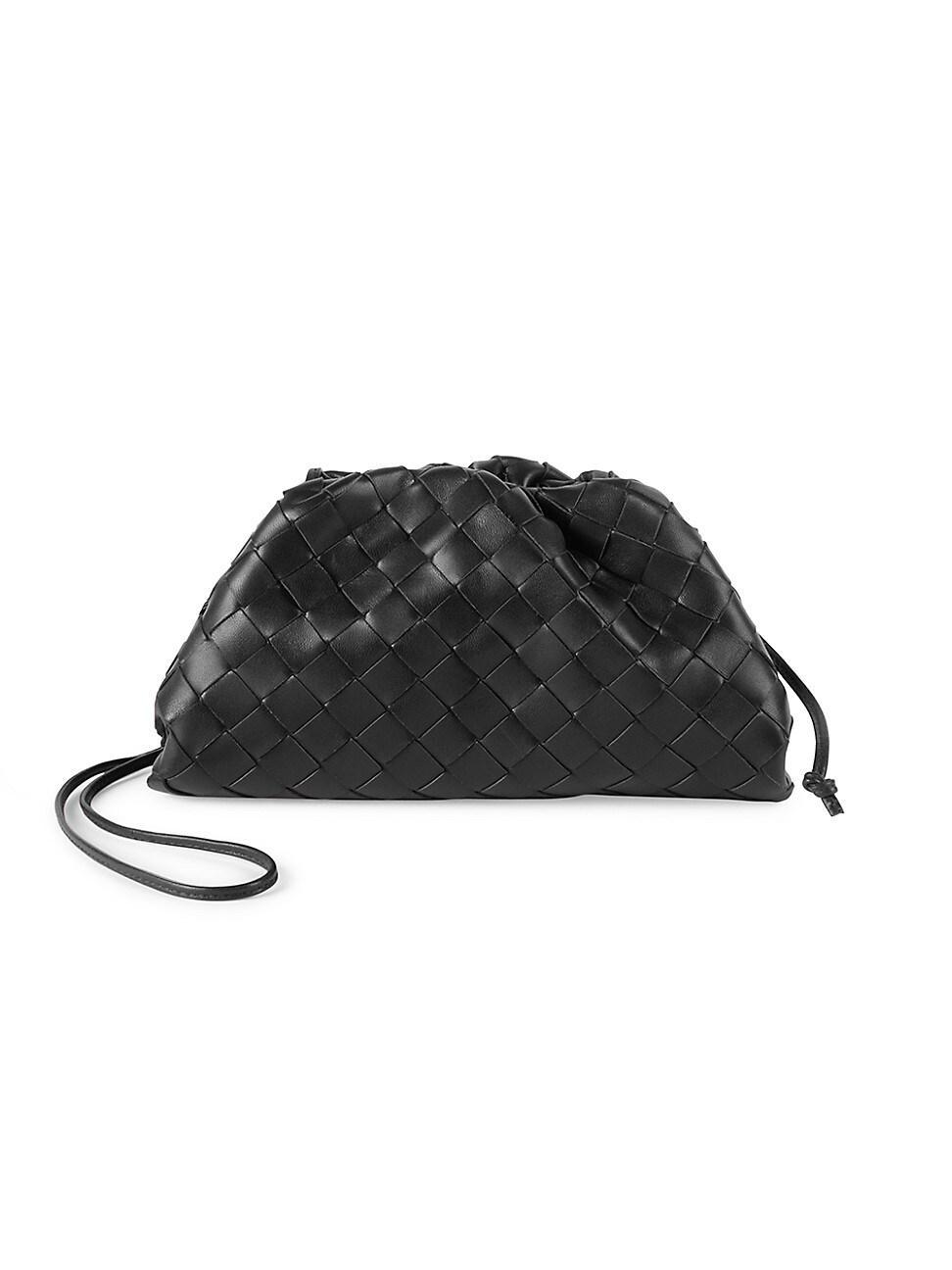 Bottega Veneta Small The Pouch Leather Clutch Product Image