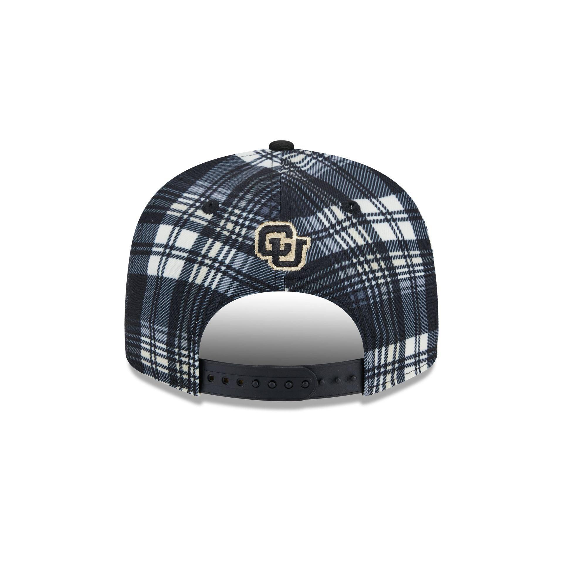 Colorado Buffaloes Plaid 9FIFTY Snapback Hat Male Product Image