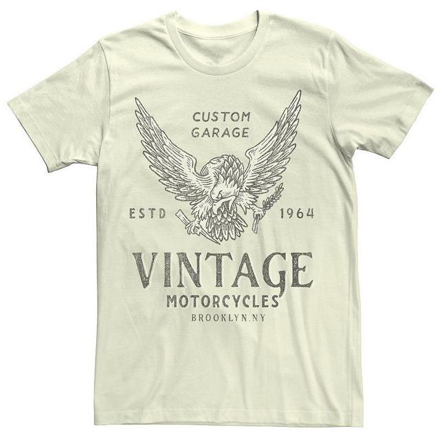 Mens Vintage Motorcycles Brooklyn, NY Custom Garage Tee, Boys Product Image