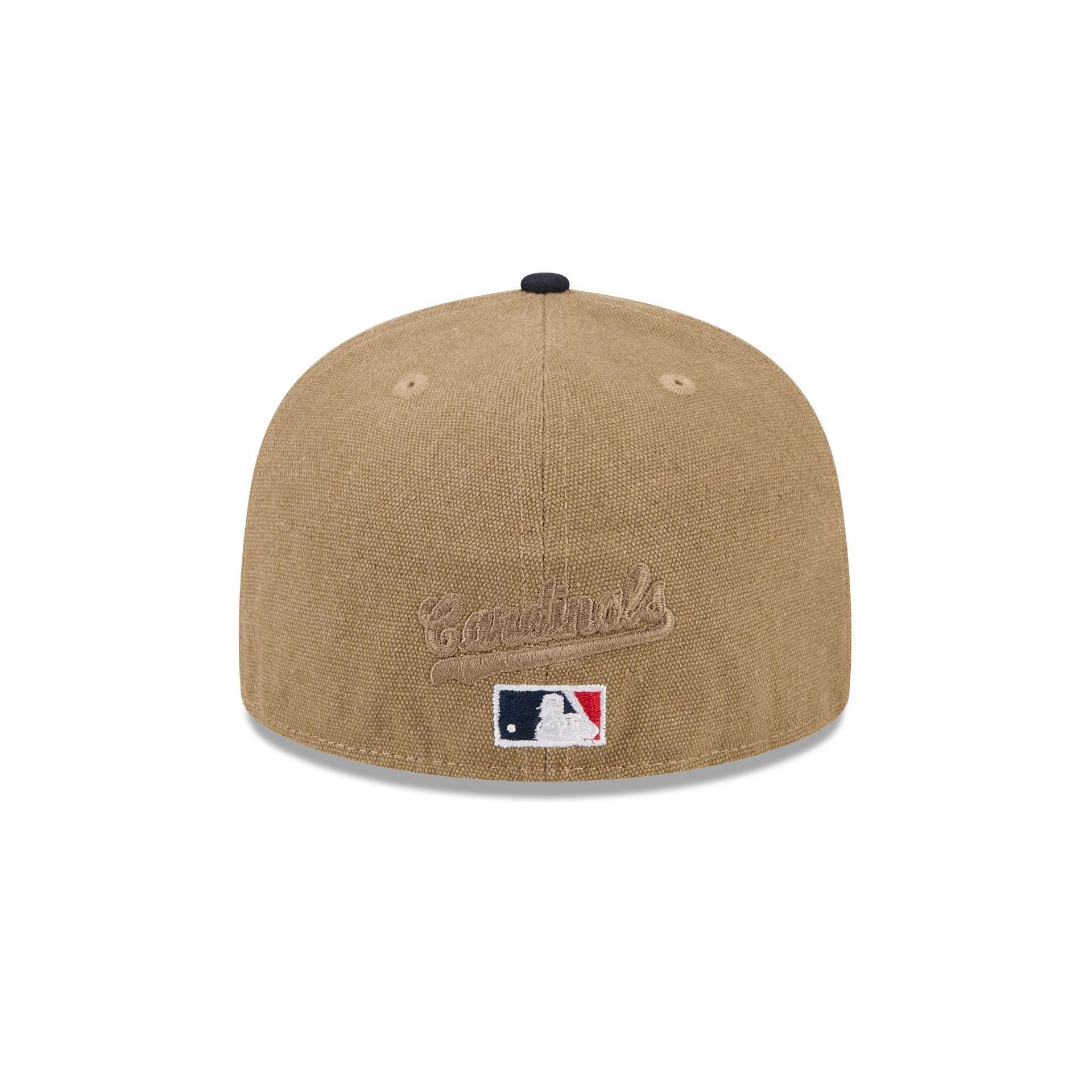 Cleveland Guardians Canvas Crown 59FIFTY Fitted Hat Male Product Image