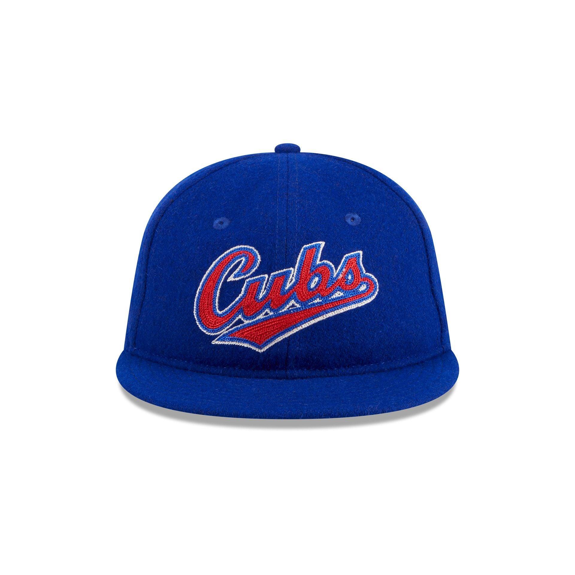 Chicago Cubs Melton Wool Retro Crown 9FIFTY Adjustable Hat Male Product Image