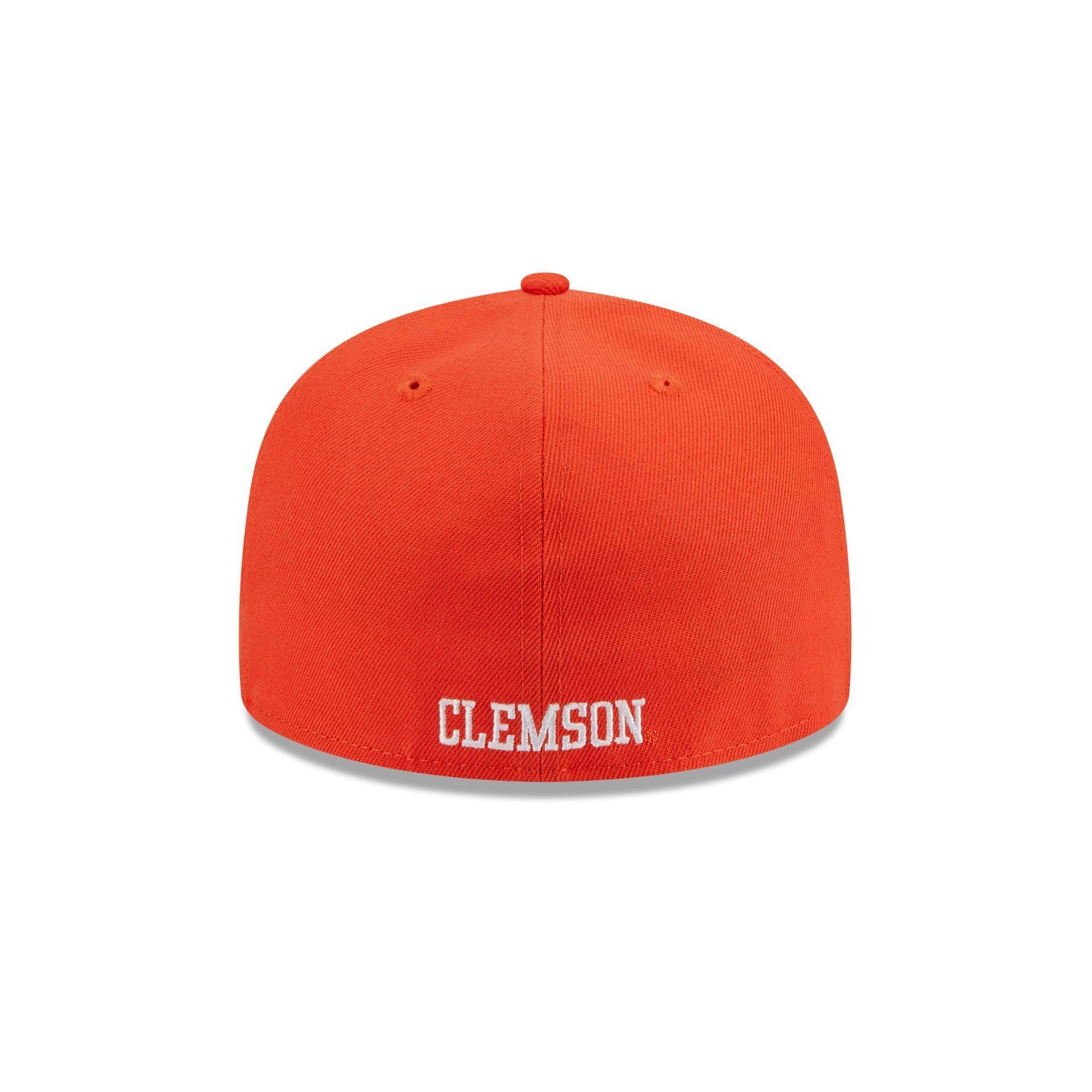 Clemson Tigers Orange 59FIFTY Fitted Hat Male Product Image