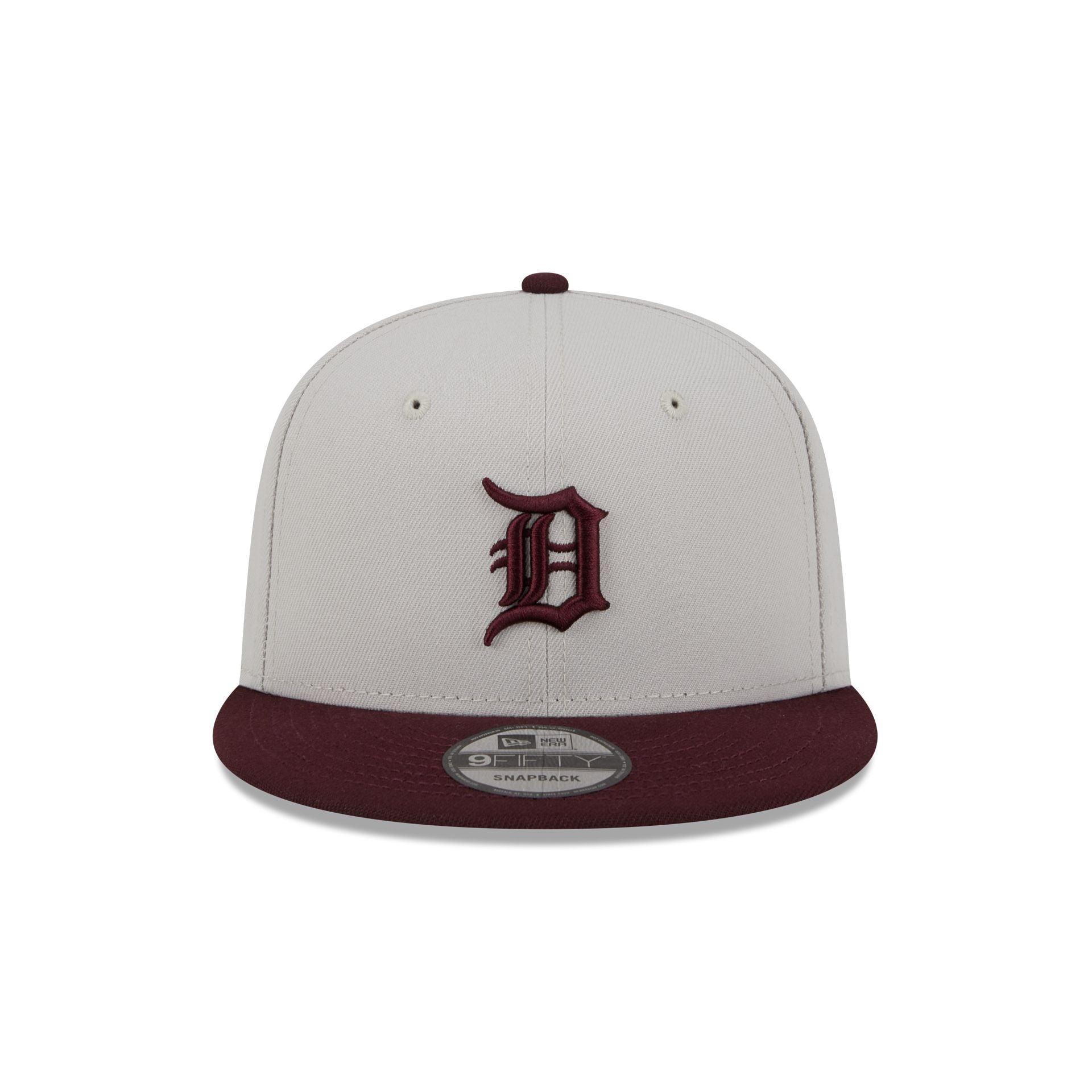 Detroit Tigers Mauve Visor 9FIFTY Snapback Hat Male Product Image