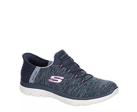 Skechers Hands Free Slip-ins Summits Dazzling Haze Womens Sneakers Product Image