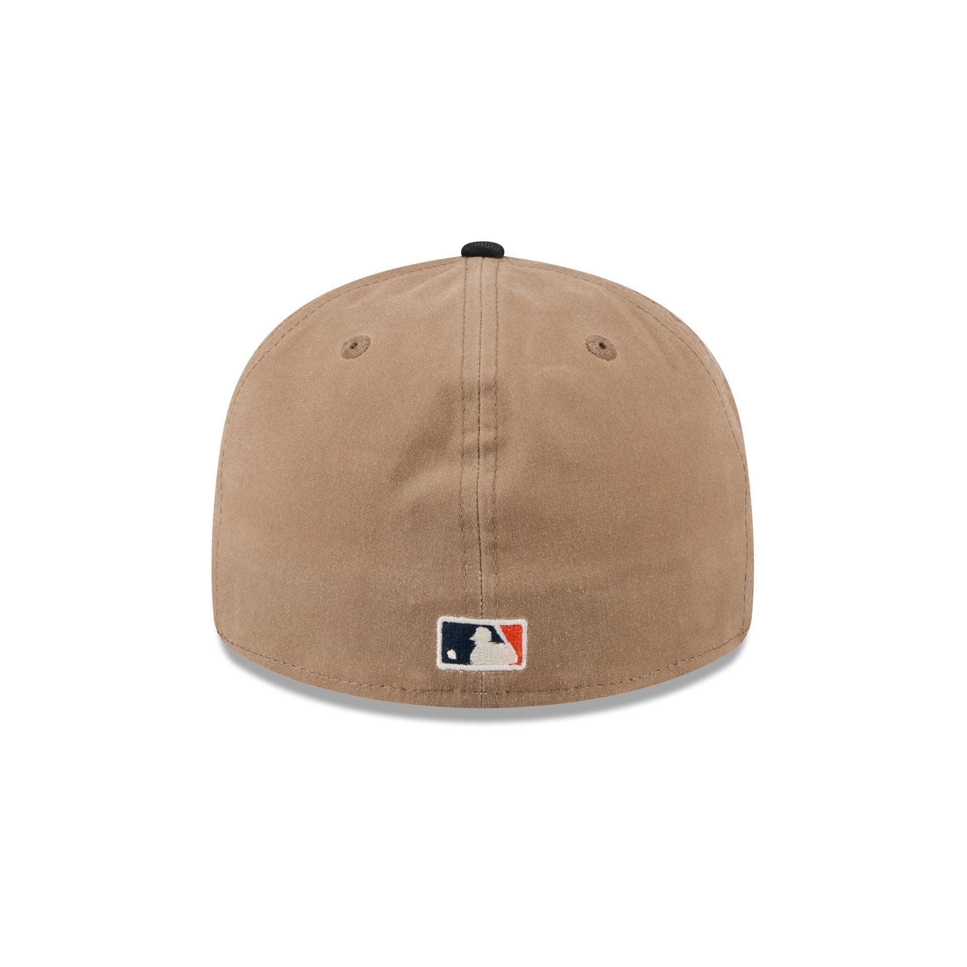 San Francisco Giants Wax Canvas Retro Crown 59FIFTY Fitted Hat Male Product Image