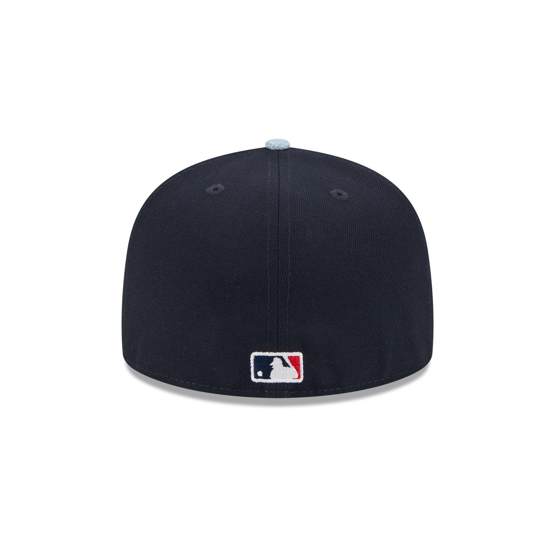 Atlanta Braves Patch Denim 59FIFTY Fitted Hat Male Product Image